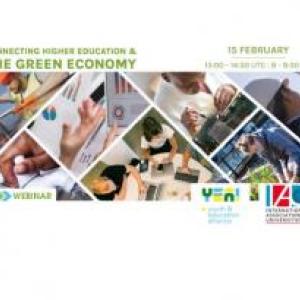 IAU - UNEP-YEA! Connecting Higher Education and the Green Economy Community: Workforce Development for the Clean Energy Transition and Climate Solutions
