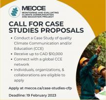 MECCE - Funded Case Studies: Call for Proposals MECCE - Funded Case Studies: Call for Proposals